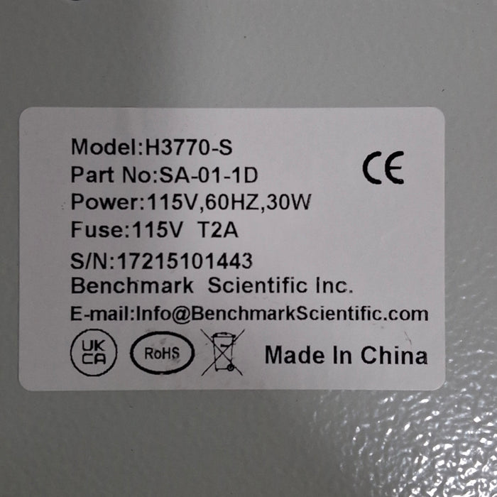 Benchmark Scientific H3770-S Magnetic Stirrer Hotplate