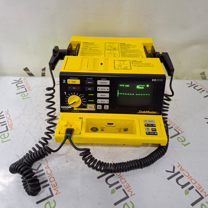 Hewlett Packard Hewlett Packard CodeMaster XL Defibrillator Defibrillators reLink Medical