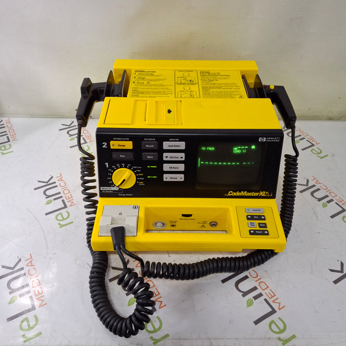 Hewlett Packard Hewlett Packard CodeMaster XL+ Defib Defibrillators reLink Medical