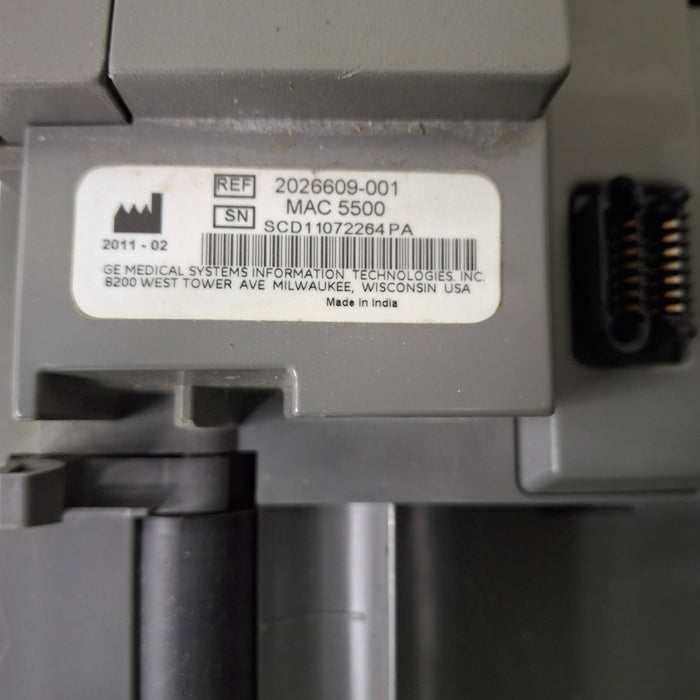GE Healthcare GE Healthcare MAC 5500 ECG without CAM Module Cardiology reLink Medical