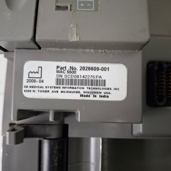 GE Healthcare GE Healthcare MAC 5500 ECG without CAM Module Cardiology reLink Medical