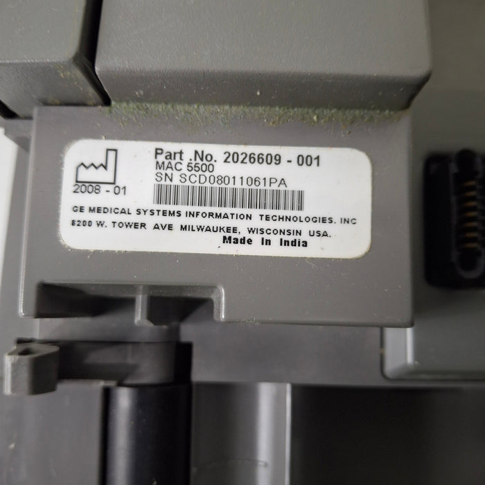 GE Healthcare GE Healthcare MAC 5500 ECG without CAM Module Cardiology reLink Medical