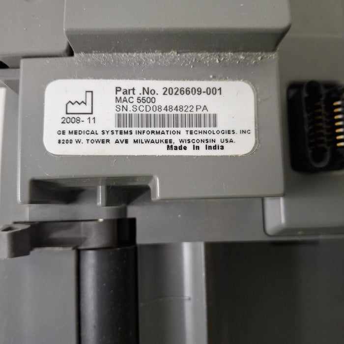 GE Healthcare GE Healthcare MAC 5500 ECG without CAM Module Cardiology reLink Medical