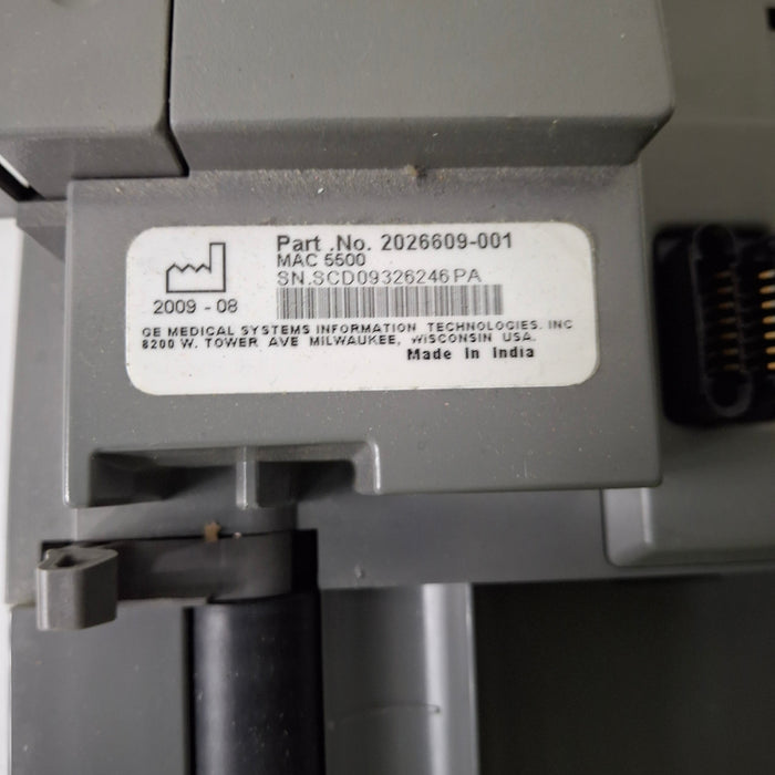 GE Healthcare GE Healthcare MAC 5500 ECG without CAM Module Cardiology reLink Medical