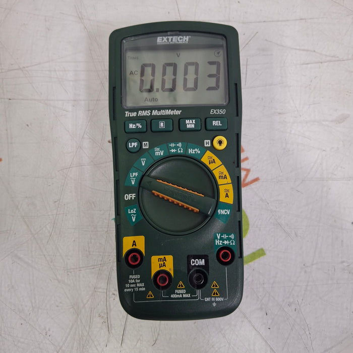 Extech Instruments Extech Instruments EX350 True RMS Multimeter Test Equipment reLink Medical
