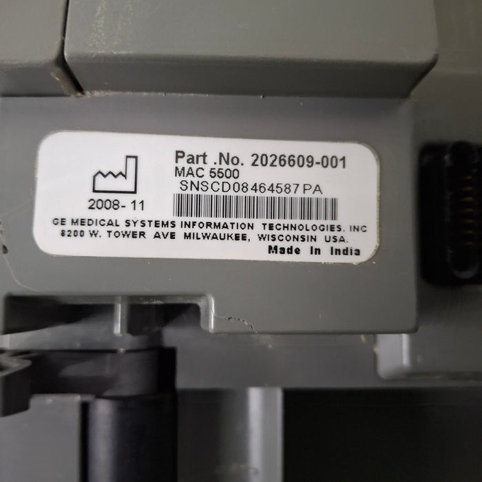 GE Healthcare MAC 5500 HD ECG without CAM Module