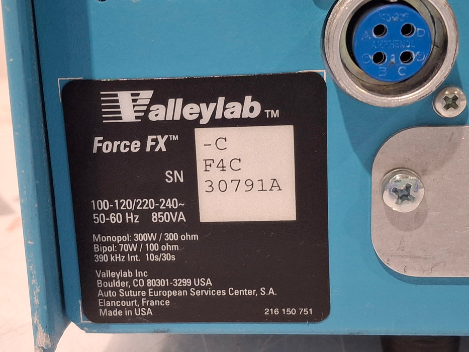 Covidien Valleylab Force FX-C Electrosurgical Generator
