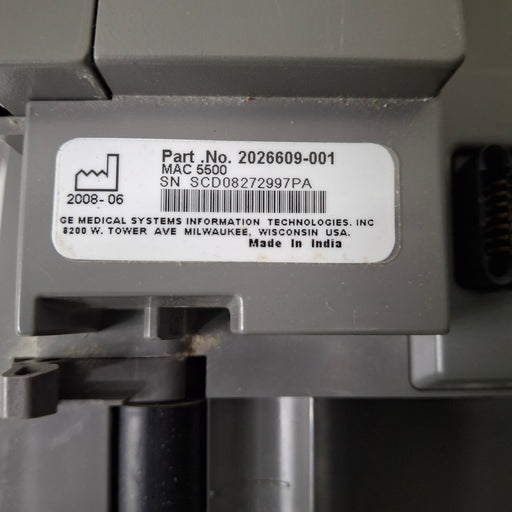 GE Healthcare GE Healthcare MAC 5500 ECG without CAM Module Cardiology reLink Medical