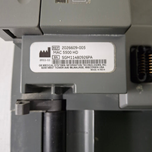 GE Healthcare GE Healthcare MAC 5500 HD ECG without CAM Module Cardiology reLink Medical