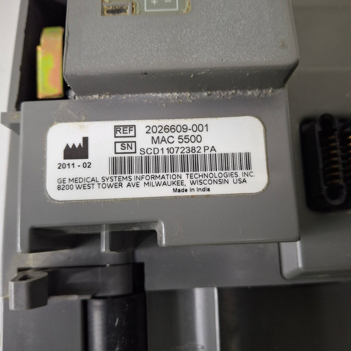 GE Healthcare GE Healthcare MAC 5500 ECG without CAM Module Cardiology reLink Medical