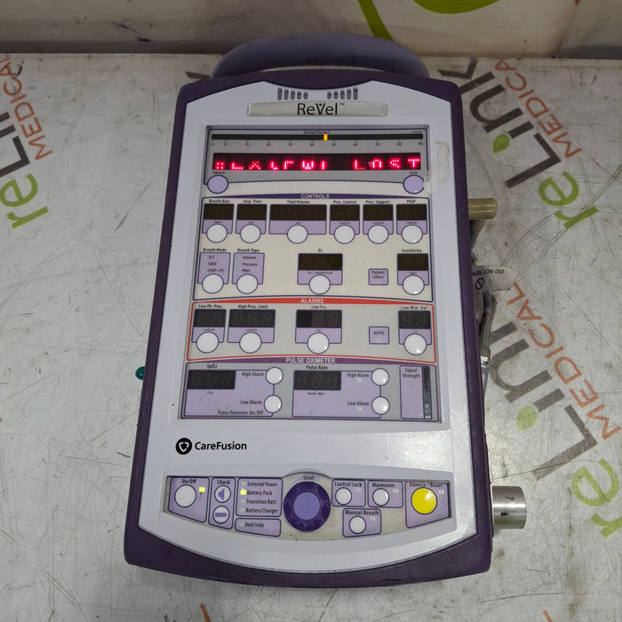 CareFusion CareFusion Revel Transport Ventilator Respiratory reLink Medical