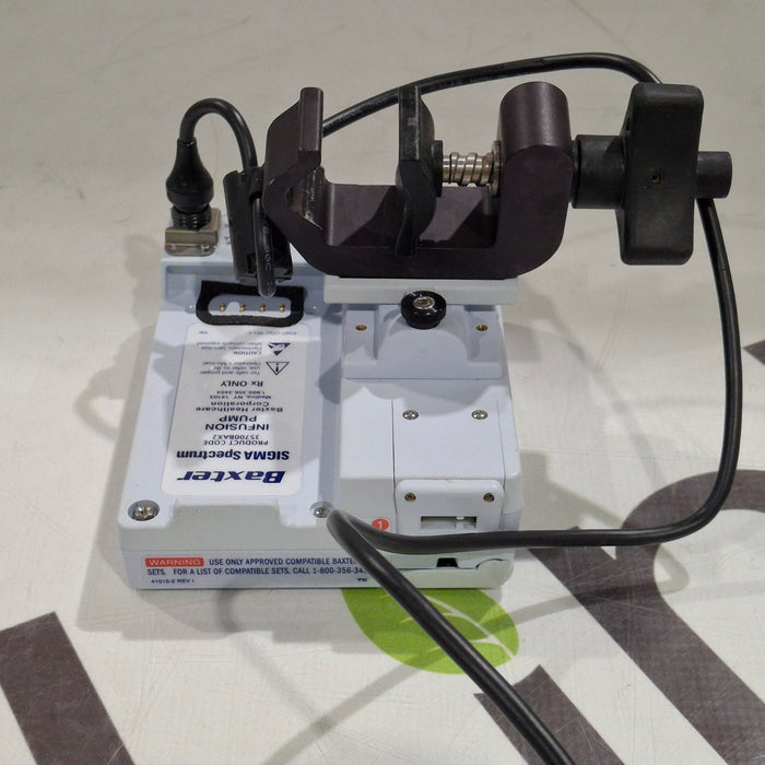 Baxter Sigma Spectrum 8.01.00 w/o Battery Infusion Pump