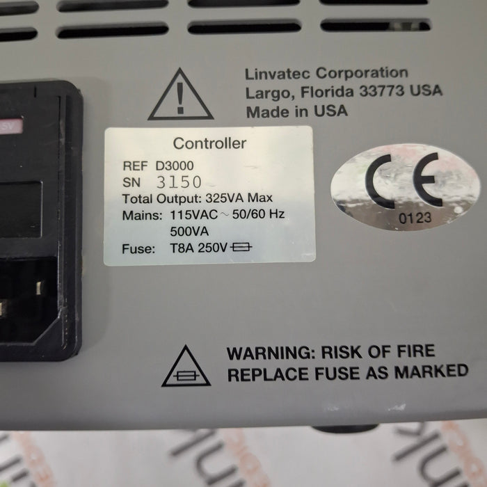 Linvatec D3000 Advantage Shaver Console