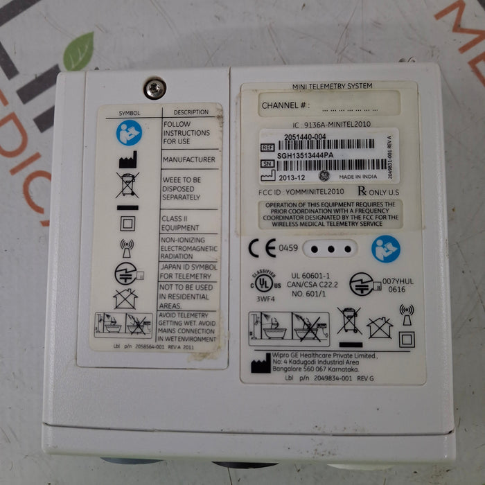 GE Healthcare GE Healthcare Mini Telemetry System Wireless Fetal Monitor Patient Monitors reLink Medical
