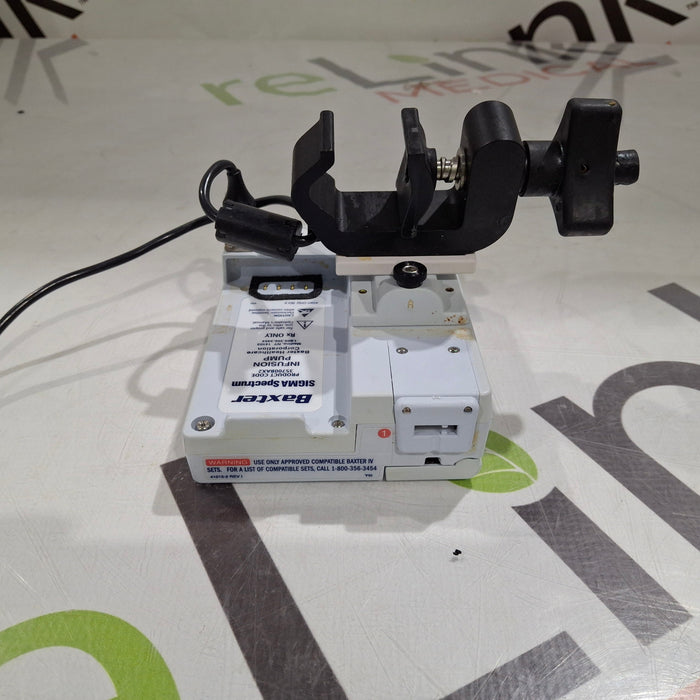 Baxter Baxter Sigma Spectrum 8.01.00 w/o Battery Infusion Pump Infusion Pump reLink Medical