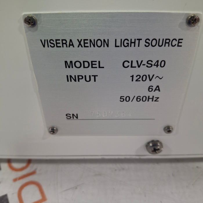 Olympus Visera CLV-S40 Light Source