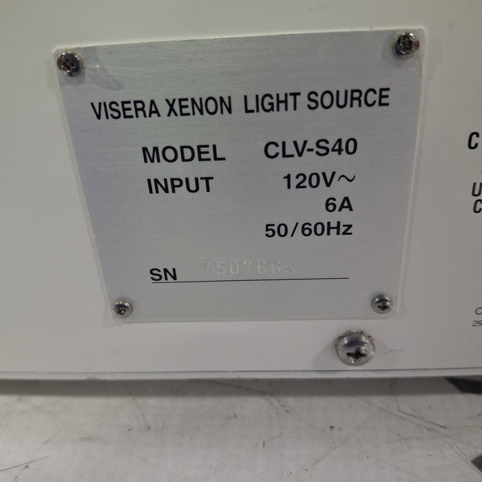 Olympus Visera CLV-S40 Light Source