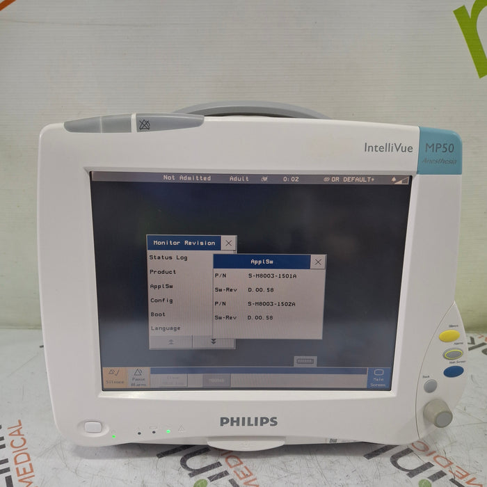 Philips Philips IntelliVue MP50 - Anesthesia Patient Monitor Patient Monitors reLink Medical
