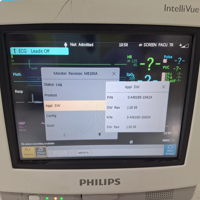 Philips Philips Intellivue MP5 - ECG, Oximax SpO2, NIBP, Press, Temp CO2 Patient Monitor Patient Monitors reLink Medical