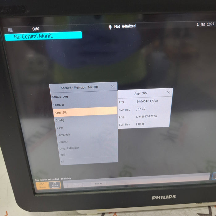 Philips MX800 Bedside Patient Monitor