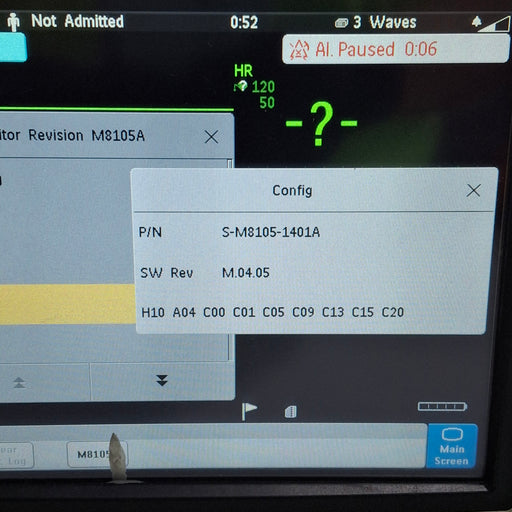 Philips Philips Intellivue MP5 - ECG, Rainbow Masimo SPO2, NIBP Patient Monitor Patient Monitors reLink Medical