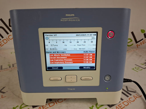 Respironics Respironics Trilogy 202 Ventilator Respiratory reLink Medical