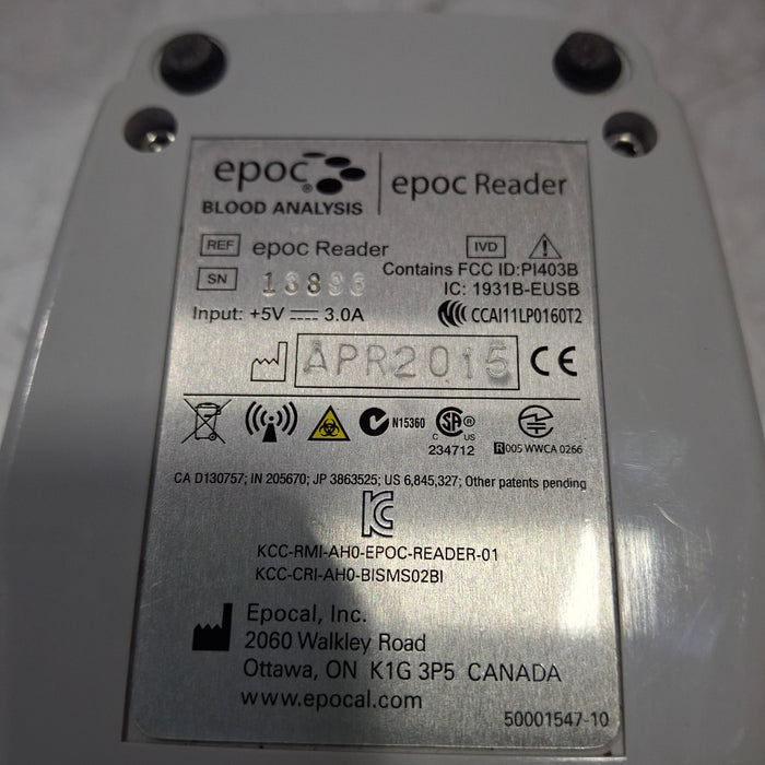 Socket Moblie Inc Socket Moblie Inc epoc Host Blood Analyzer Clinical Lab reLink Medical