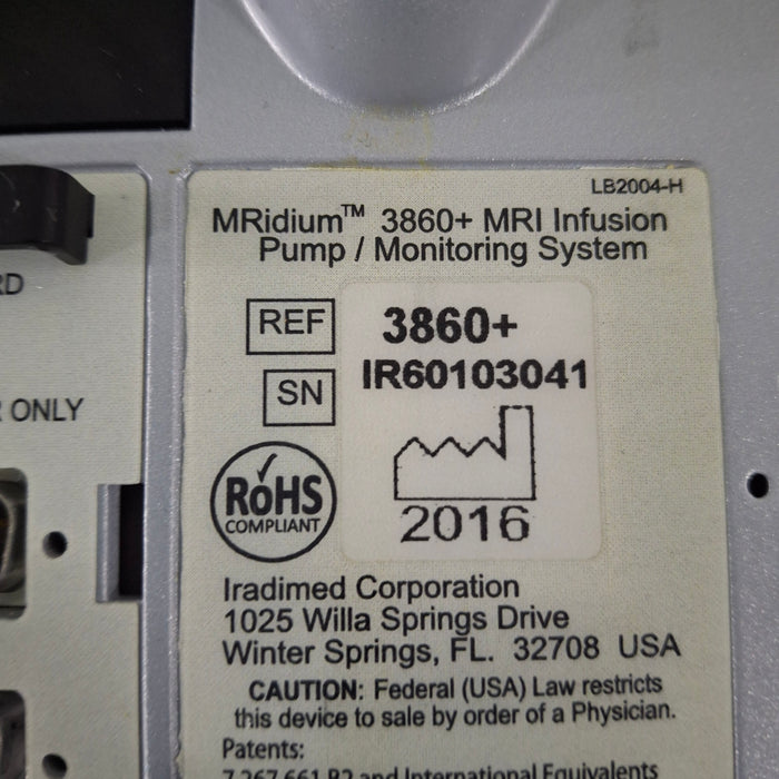 Iradimed Iradimed MRidium 3860+ MRI Infusion Pump Infusion Pump reLink Medical