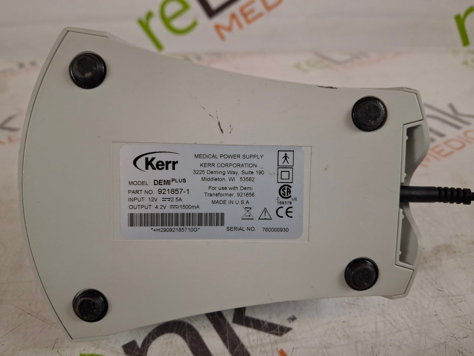 Kerr Corporation Demi Plus LED Cordless Curing Light Charger