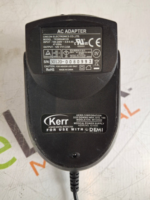 Kerr Corporation Demi Plus LED Cordless Curing Light Charger