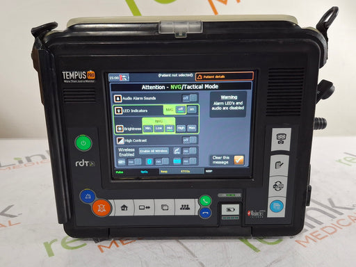 RDT RDT Tempus Pro Advanced Vital Signs Monitor Patient Monitors reLink Medical