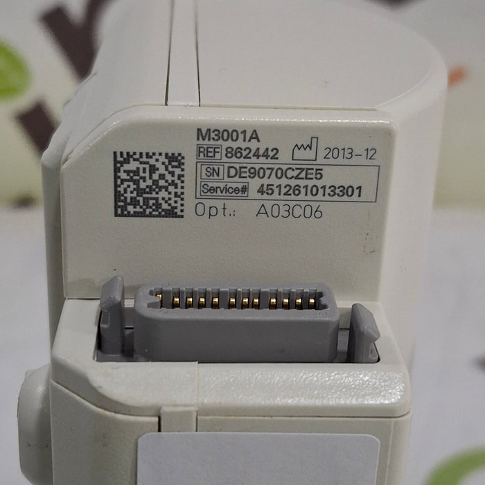 Philips M3001A-A03C06 Masimo SpO2, NIBP, ECG, Temp, IBP MMS Module