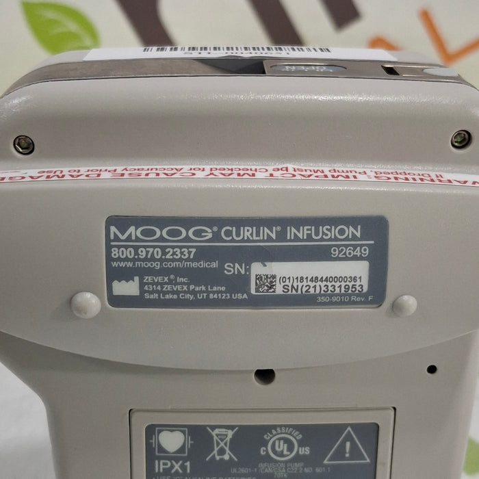 Moog Medical Curlin 6000 CMS Infusion Pump