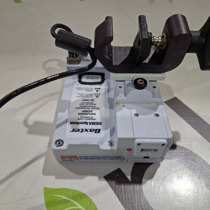 Baxter Baxter Sigma Spectrum 8.01.01 w/o Battery Infusion Pump Infusion Pump reLink Medical