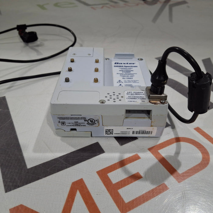Baxter Baxter Sigma Spectrum 8.00.05 w/o Battery Infusion Pump Infusion Pump reLink Medical