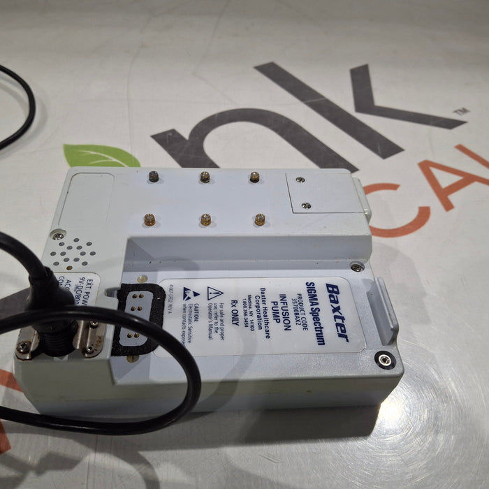Baxter Baxter Sigma Spectrum 8.00.05 w/o Battery Infusion Pump Infusion Pump reLink Medical