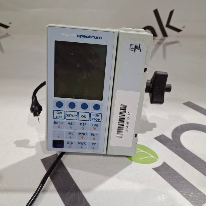 Baxter Baxter Sigma Spectrum w/Non Wireless or No Battery Infusion Pump Infusion Pump reLink Medical