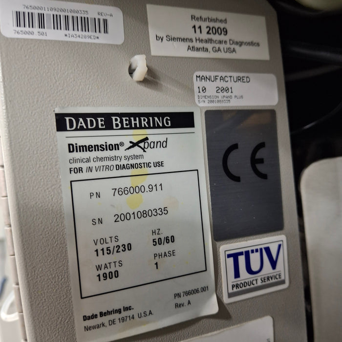 Siemens Dimension Xpand Integrated Chemistry System