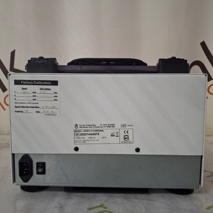 Cardinal Health Cardinal Health Sero 12 Centrifuge Centrifuges reLink Medical