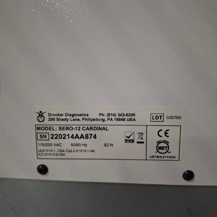 Cardinal Health Cardinal Health Sero 12 Centrifuge Centrifuges reLink Medical