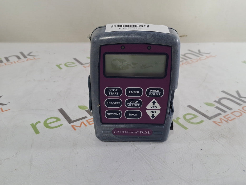 Smiths Medical Smiths Medical CADD Prizm PCS II 6101 Ambulatory Infusion Pump Infusion Pump reLink Medical