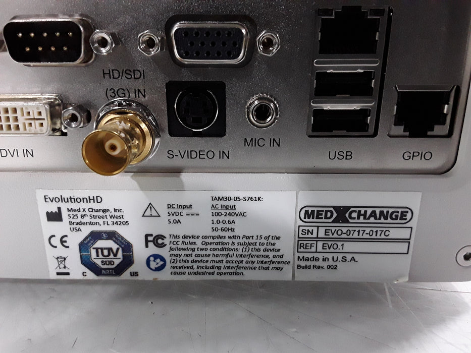 Med X Change Inc Med X Change Inc EVO.1 EvolutionHD Medical Video Recorder Computers Tablets & Networking reLink Medical