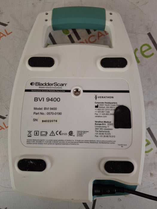 Verathon Medical, Inc BVI 9400 Bladderscan