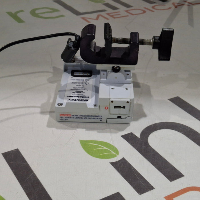 Baxter Baxter Sigma Spectrum 8.00.03 w/o Battery Infusion Pump Infusion Pump reLink Medical