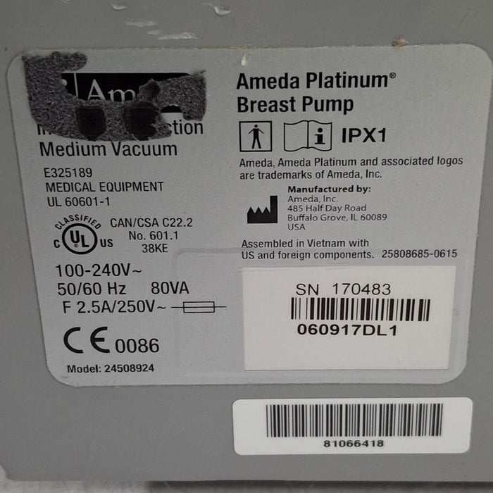Ameda Ameda Platinum Breast Pump Temperature Control Units reLink Medical