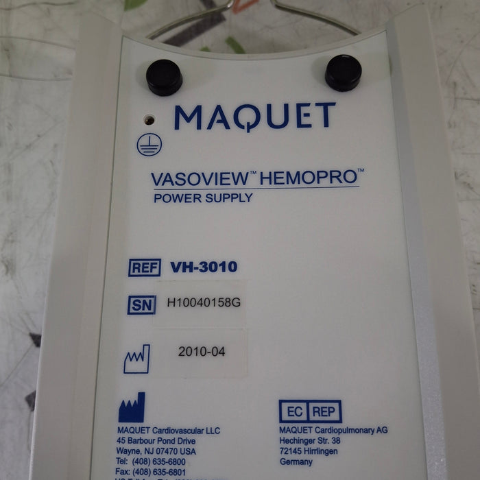 Maquet Vasoview Hemopro Power Supply