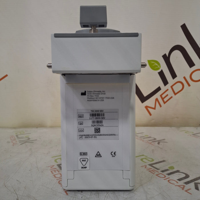 Datex-Ohmeda Tec 850 Sevoflurane Vaporizer