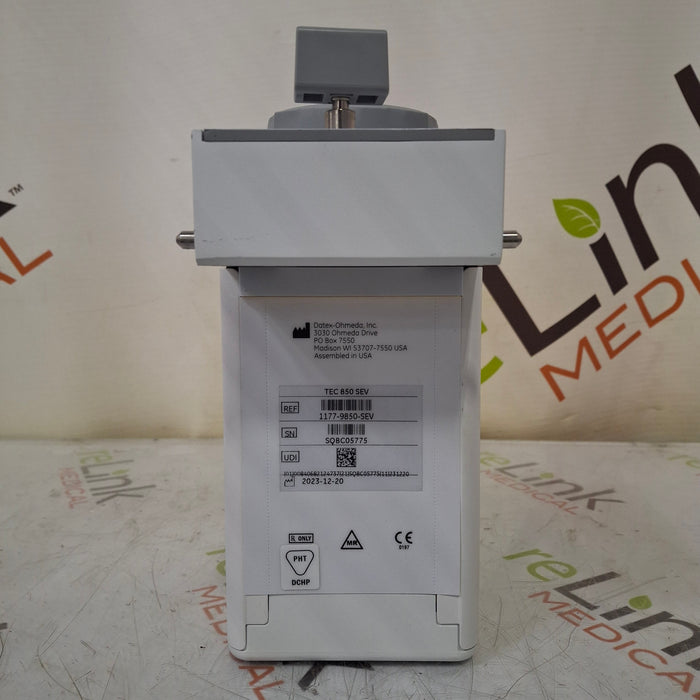 Datex-Ohmeda Tec 850 Sevoflurane Vaporizer
