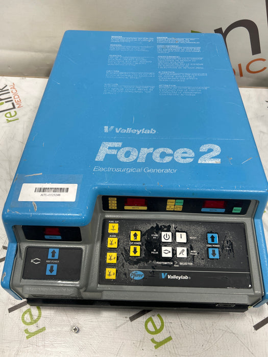 Valleylab Valleylab Force 2 Electrosurgical Unit Electrosurgical Units reLink Medical