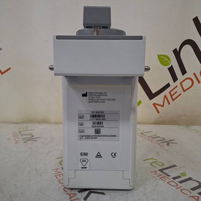 Datex-Ohmeda Tec 850 Sevoflurane Vaporizer